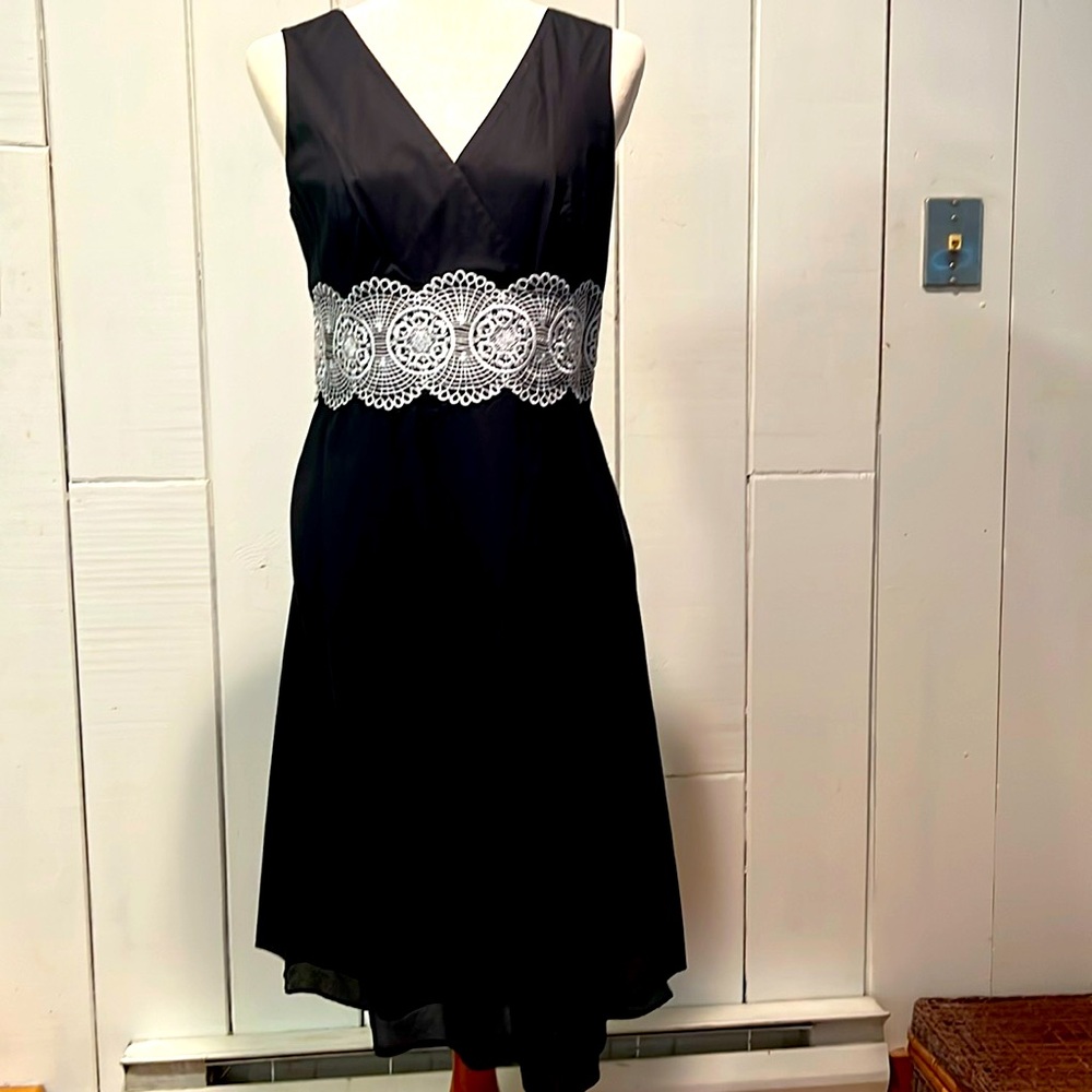 LOFT size 8 Petite Fit and Flare Dress